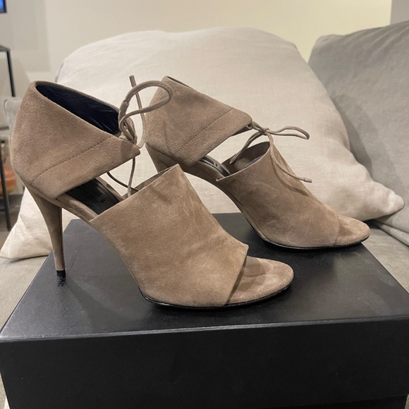 Alexander Wang Suede Sandal Heel - Picture 2 of 6